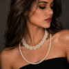 luxury pearl necklace set for girls main